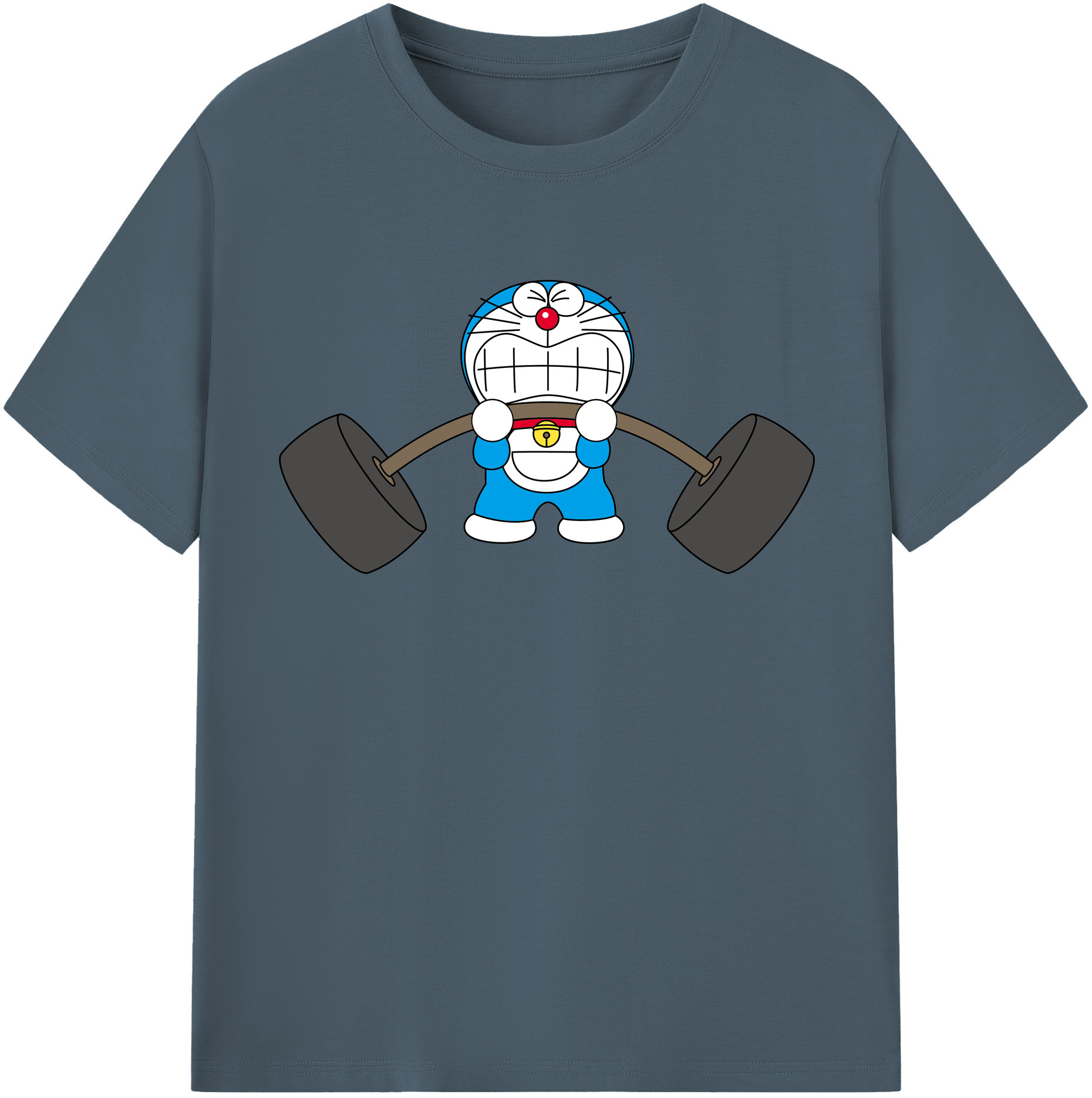 （画像用） ドラえもん Doraemon 綿100％半袖Tシャツ（フロントプリント）